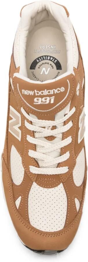New Balance Made in UK 991v1 schoenen Bruin - Foto 4