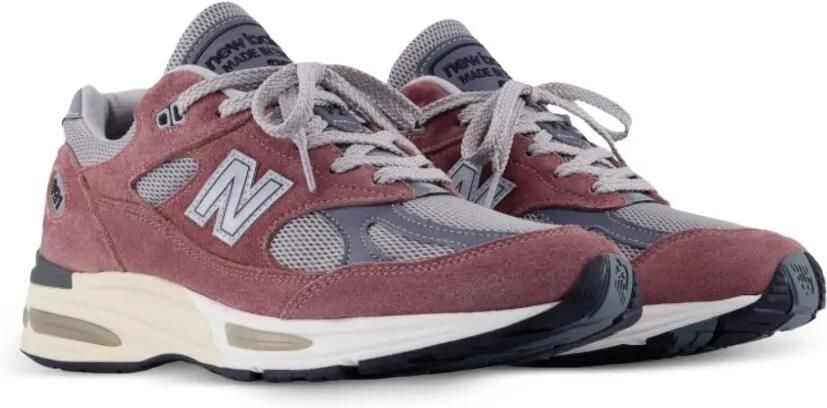 New Balance Made in UK 991V2 schoenen Roze - Foto 3