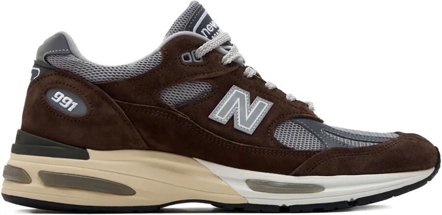 New Balance 740 sneakers met metallic detail en mesh vlak Wit