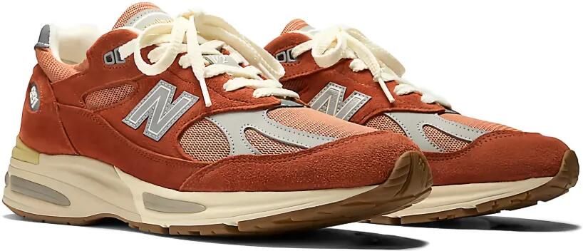 New Balance Made in UK 991v2 sneakers Oranje - Foto 2