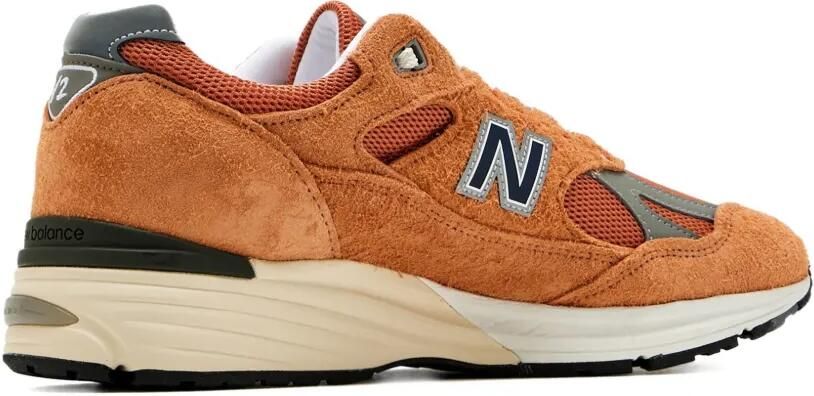 New Balance Made in UK U991V2 suède sneakers Bruin - Foto 3