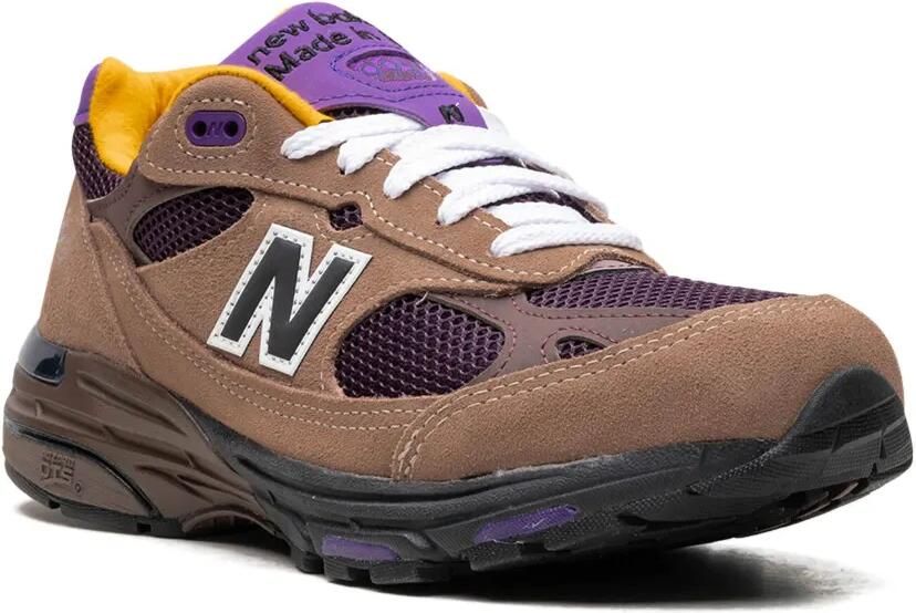 New Balance Made in USA 993 "Mushroom Midnight Violet" sneakers Bruin - Foto 2