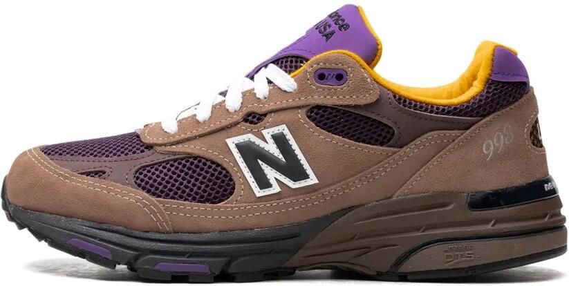 New Balance Made in USA 993 "Mushroom Midnight Violet" sneakers Bruin - Foto 4