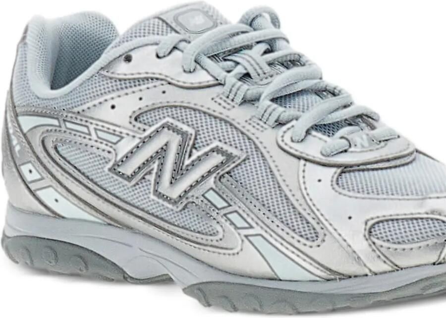 New Balance Sneakers met mesh vlakken Zilver - Foto 2