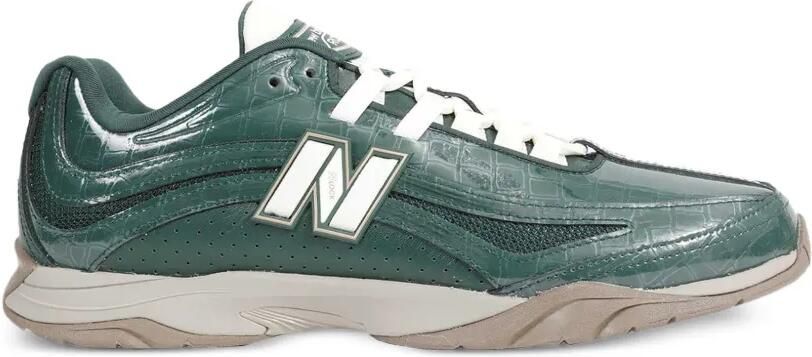 New Balance RC56 croc-effect leather sneakers Groen