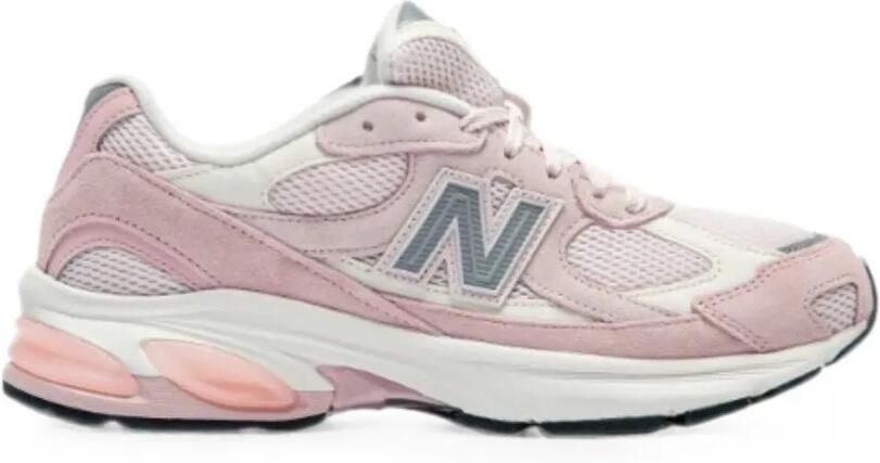 New Balance Sneakers met 2010-logodetail Roze