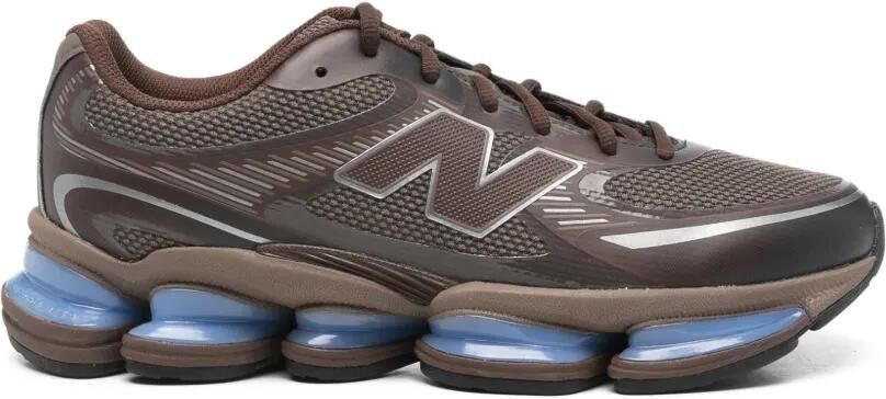 New Balance Sneakers met chunky zool en vlakken Bruin