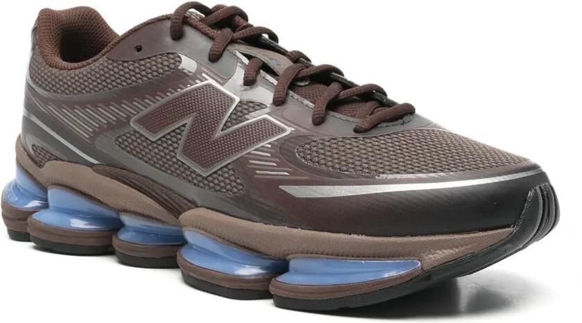 New Balance Sneakers met chunky zool en vlakken Bruin - Foto 4