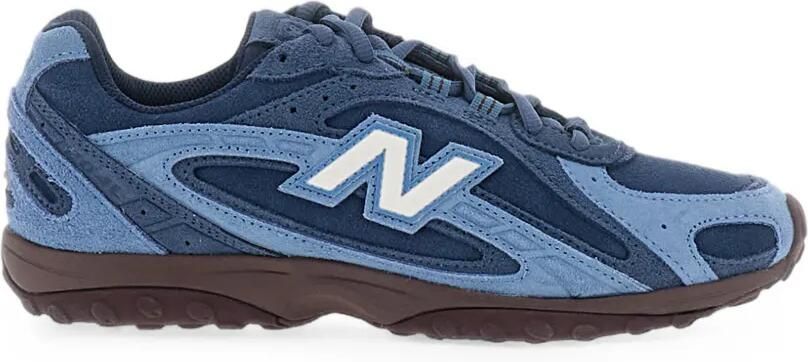 New Balance Sneakers met suède vlakken Blauw