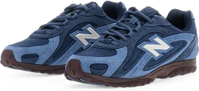 New Balance Sneakers met suède vlakken Blauw - Foto 4