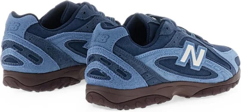 New Balance Sneakers met suède vlakken Blauw - Foto 3