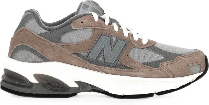 New Balance Sneakers met suède vlakken Bruin - Foto 6