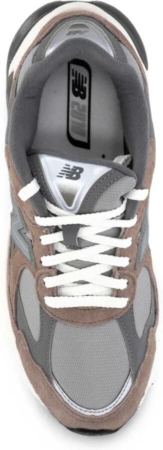 New Balance Sneakers met suède vlakken Bruin - Foto 8