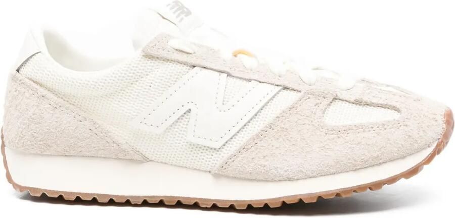 New Balance U740 sneakers met mesh vlak Beige