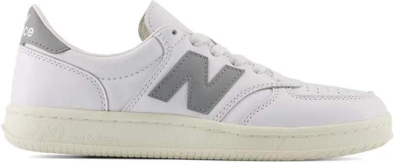 New Balance T500 leren sneakers Wit