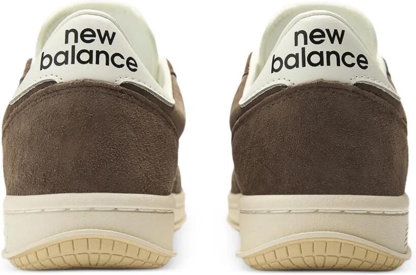 New Balance T500 suède sneakers met geperforeerd detail Bruin - Foto 3