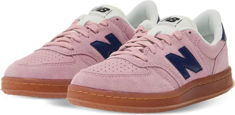 New Balance T500 suède sneakers Roze - Foto 2