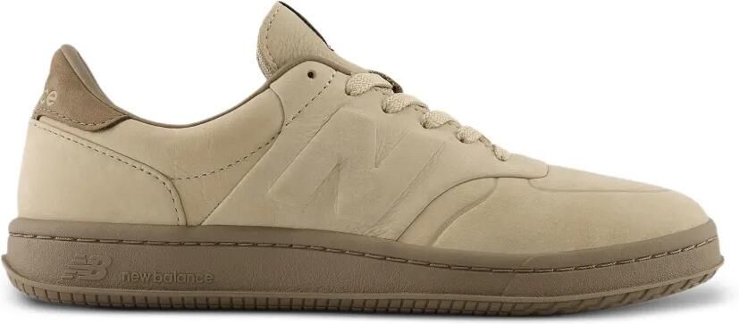 New Balance T500D geperforeerde suède sneakers Bruin