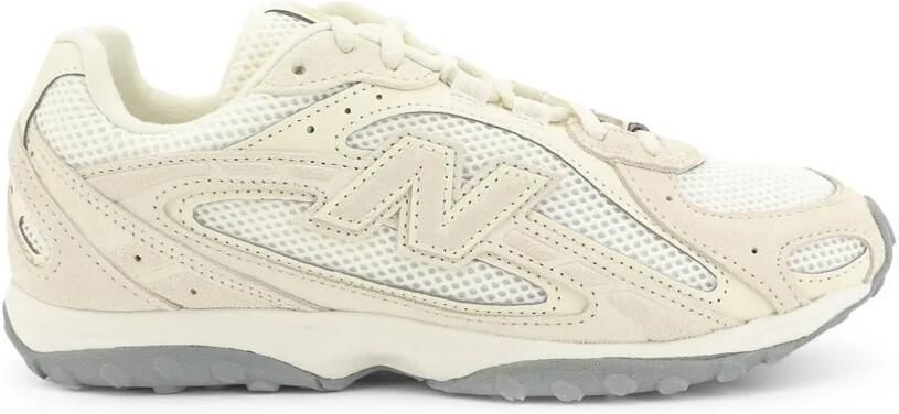 New Balance U204L suède sneakers met mesh Beige - Foto 1