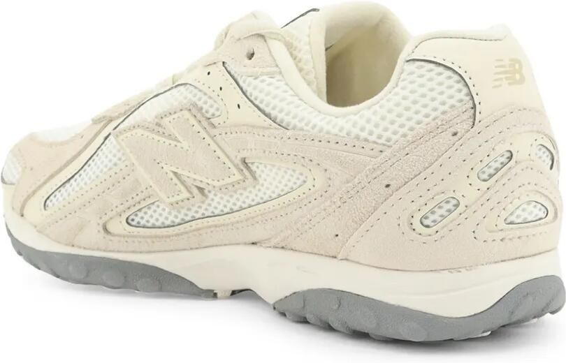 New Balance U204L suède sneakers met mesh Beige - Foto 3