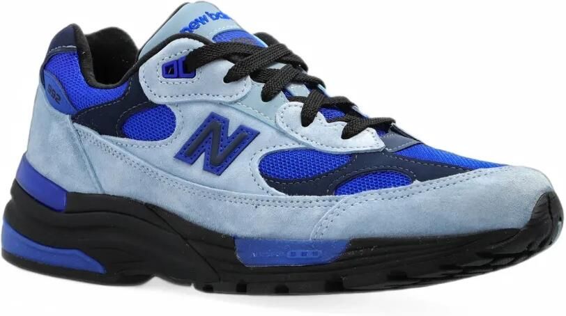 New Balance U992AR panelled sneakers Blauw