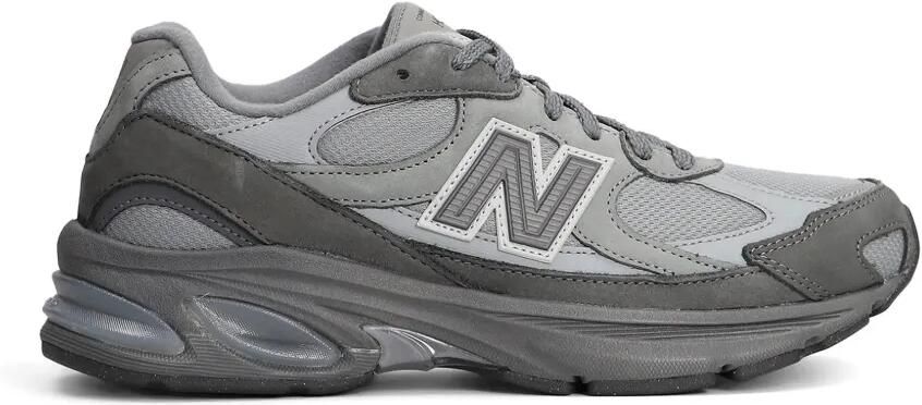 New Balance x Comme Des Garçons Homme sneakers met logopatch en vlakken Grijs - Foto 4