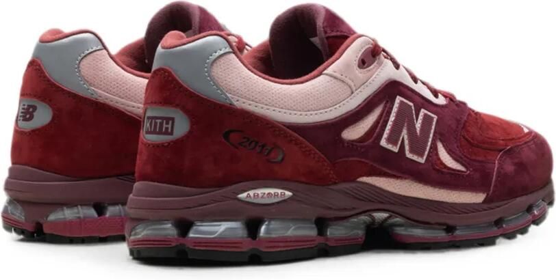 New Balance x Kith 2011 panelled sneakers Rood - Foto 3