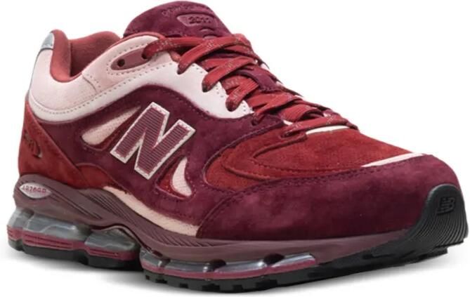 New Balance x Kith 2011 panelled sneakers Rood - Foto 4