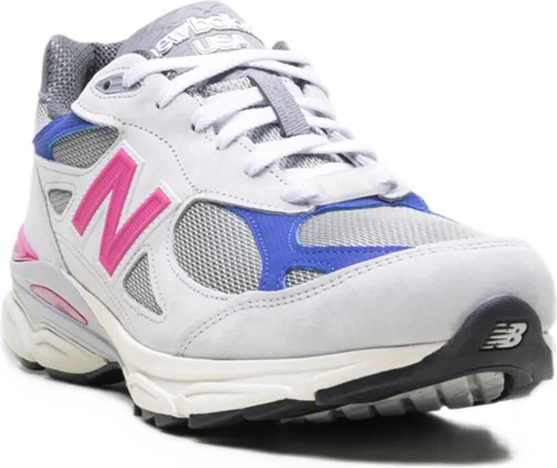 New Balance x Kith 990V3 United Arrows & Sons Oyster Mushroom lace-up sneakers Grijs - Foto 2