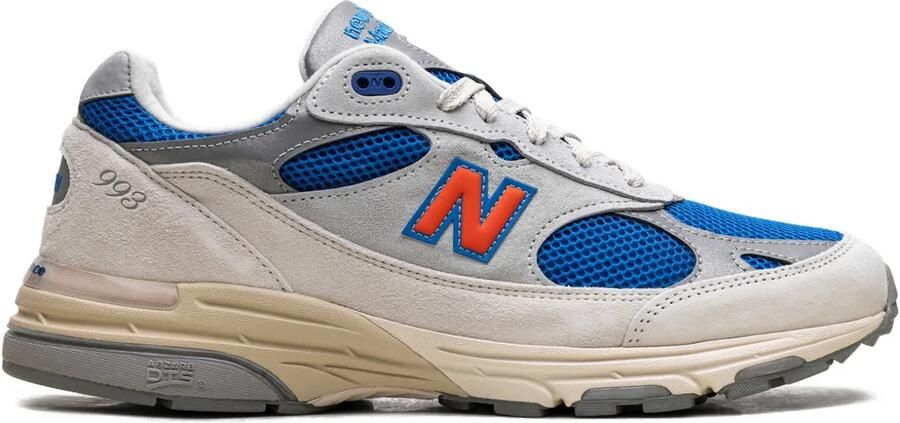 New Balance x Kith 993 "Knicks Pack "Home sneakers Grijs - Foto 3