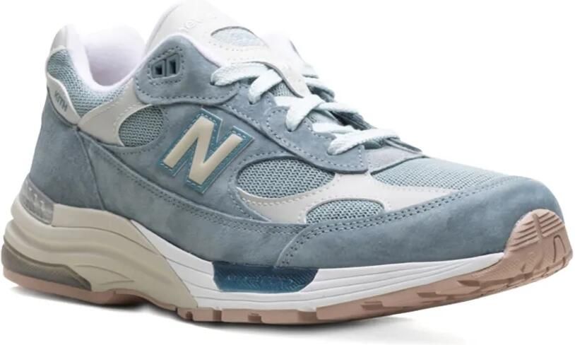 New Balance x Kith Osaka 992 Made in USA "Aegean Blue Shadow Grey" sneakers Blauw