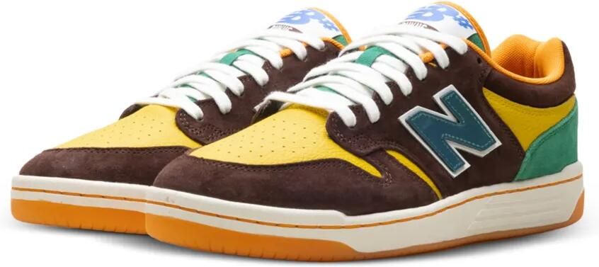 New Balance x Rukus Mallard Duck 480 sneakers Bruin - Foto 4