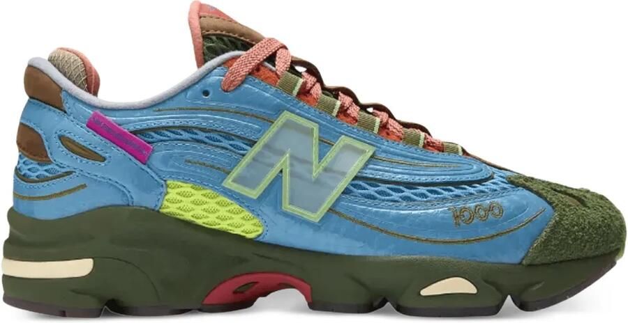 New Balance x Salehe Bembury 1000 mesh sneakers Blauw