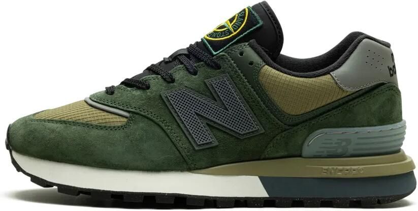 New Balance x Stone Island 574 Legacy "Dark Green" sneakers Groen - Foto 3