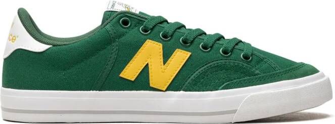 New Balance "Numeric 212 Pro Court Green Yellow sneakers" Groen