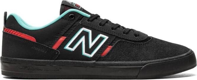 New Balance "Numeric 306 Black Electric Red sneakers" Zwart