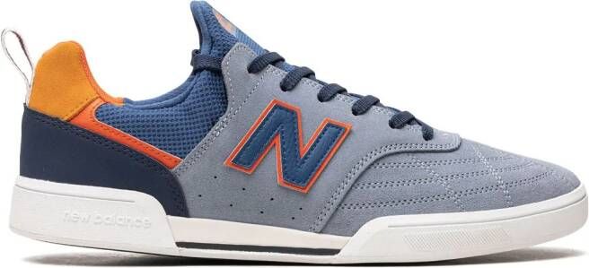 New Balance "Numeriek 288 Grijs Blauw Oranje sneakers"