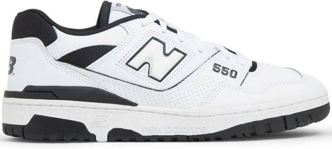 New Balance Sneakers met logo-reliëf Wit