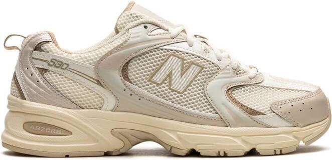 New Balance "Made in USA 990v4 Cream sneakers" Beige