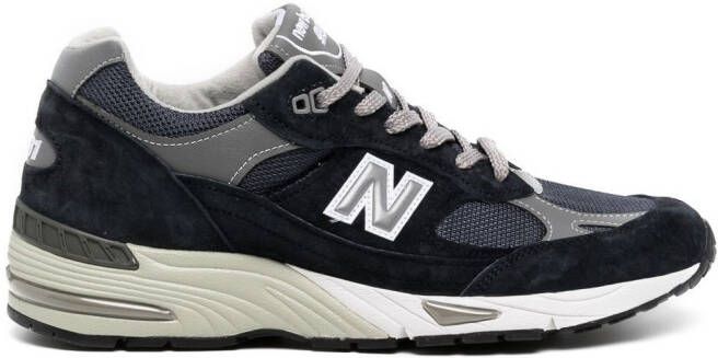 New Balance Sneakers met logopatch Blauw