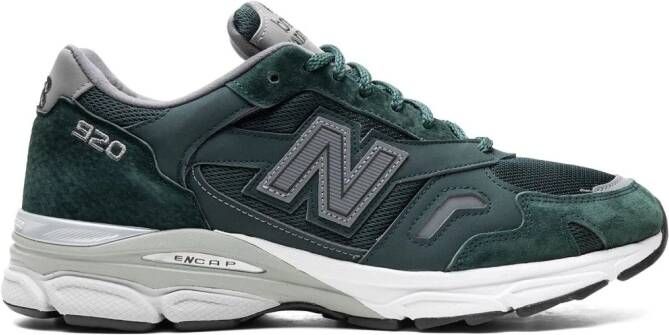 New Balance Sneakers met logopatch Groen