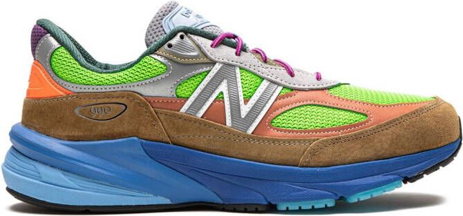 New Balance "x Action Bronson 990 V6 Baklava sneakers" Groen