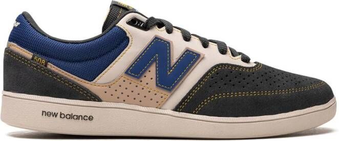 New Balance "x Tiago Lemos Numeric Light Brown Navy Blue sneakers" Bruin