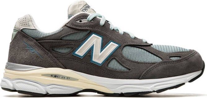 New Balance x Kith 990 v3 low-top sneakers Grijs