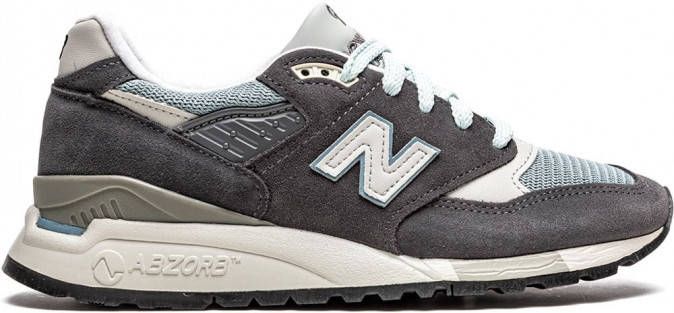 New Balance x Kith 998 low-top sneakers Blauw