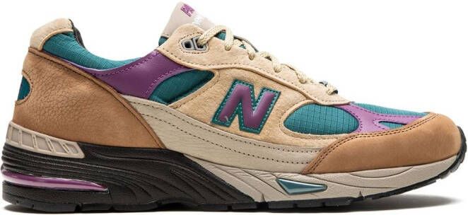 New Balance "x Palace 991 Teal sneakers" Beige
