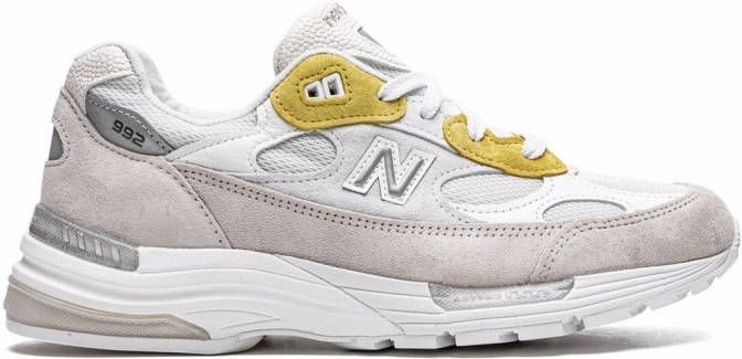 New Balance x Paper 992 low-top sneakers Wit