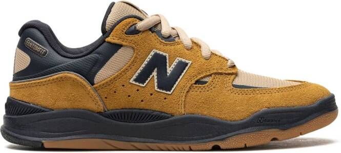 New Balance "x Tiago Lemos Numeric Light Brown Navy Blue sneakers" Bruin