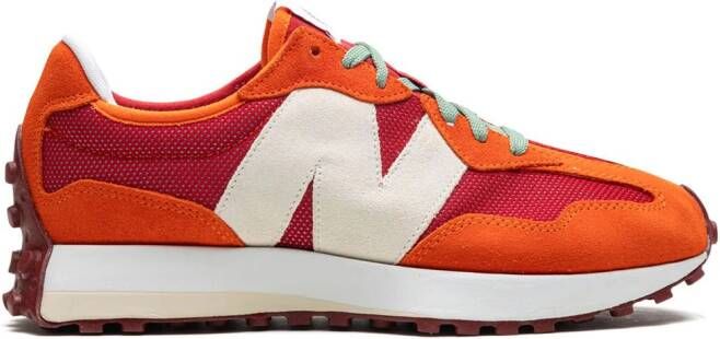 New Balance x Todd Snyder 327 "Farmer's Market Pomegranate" sneakers Oranje