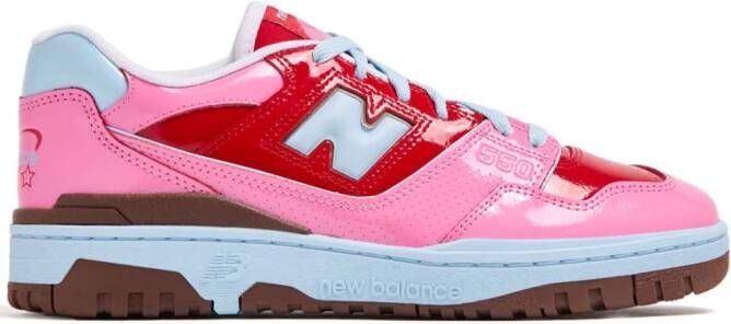 New Balance Y2K 550 sneakers met colourblock Roze